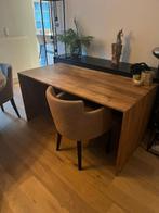Bureau teak, Huis en Inrichting, Bureaus, Ophalen, Gebruikt, Bureau