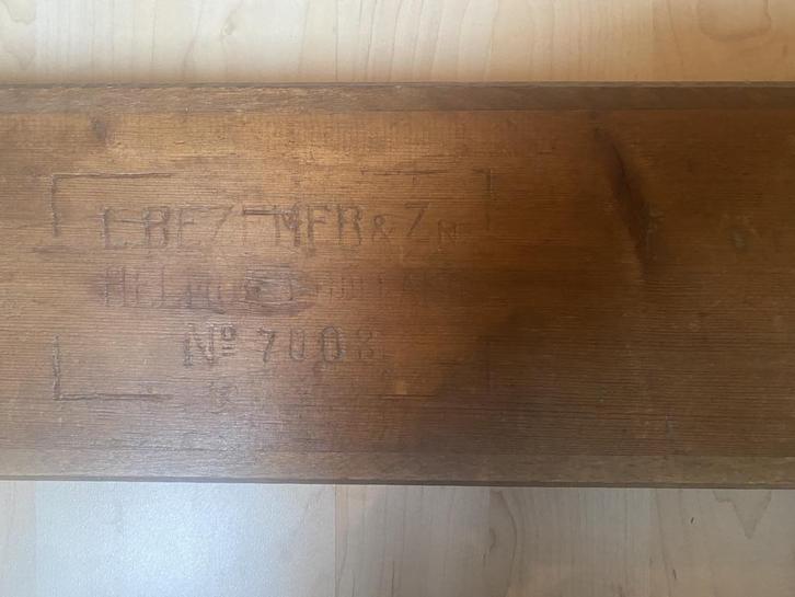 Moule ancien à cigares (20) en bois "L. Bezemer & Zn", Collections, Articles de fumeurs, Briquets & Boîtes d'allumettes, Utilisé