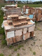Gratis op te halen 4 paletten met 1/2 snelbouwstenen, Doe-het-zelf en Bouw, Metselstenen, Ophalen, Gebruikt