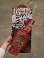 Desperados red vintage metalen wanddecoratie, Ophalen, Gebruikt