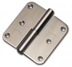 Scharnieren - Paumelle INOX - Als nieuw !, Ophalen, Nieuw, Inox, Scharnier