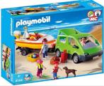 Playmobil 4144 Auto met boot, Kinderen en Baby's, Speelgoed | Playmobil, Ophalen of Verzenden, Gebruikt, Complete set