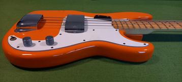 1979 fender precision bass capri orange, Enlèvement, Comme neuf