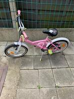 Meisjesfiets, Fietsen en Brommers, Fietsen | Kinderfietsjes, Ophalen, Gebruikt, 16 tot 20 inch, B'twin