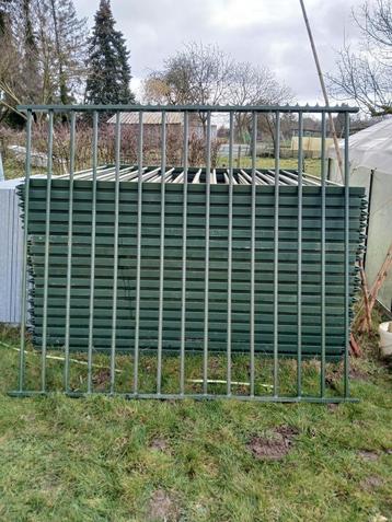 Clôture barreaudage Heras Héraclès H200 225cmX26mm vert beschikbaar voor biedingen