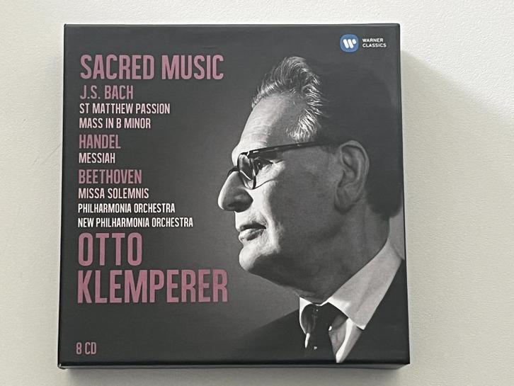 Sacred Music - Otto Klemperer (8-CD Set), Cd's en Dvd's, Cd's | Klassiek, Gebruikt, Boxset, Ophalen of Verzenden