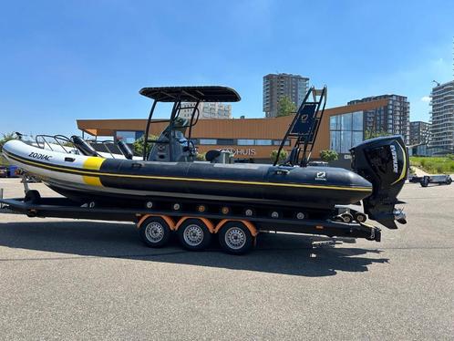 Zodiac 850 Pro Open Custom, Watersport en Boten, Rubberboten, Zo goed als nieuw, Zodiac, Overige materialen, 200 pk of meer, Benzine