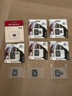 SD kaarten nieuw. 4 stuks TEAB, Audio, Tv en Foto, Foto | Geheugenkaarten, Verzenden, Zo goed als nieuw, SD