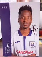 Carte postale A5 Dédicacée RSC Anderlecht N'diaye, Verzamelen, Sportartikelen en Voetbal, Ophalen of Verzenden, Zo goed als nieuw