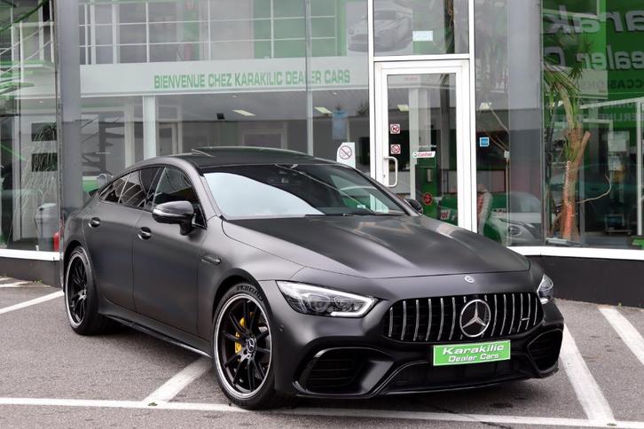 MERCEDES AMG GT63 4MATIC TOIT OUVRANT HEADUP BURMESTER LAZER, Auto's, Mercedes-Benz, Bedrijf, Te koop, AMG GT, 360° camera, 4x4