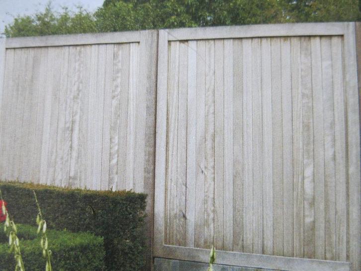 te koop afzelia schermen op maat, Tuin en Terras, Tuinschermen, Nieuw, Hout, 150 tot 200 cm, 150 tot 200 cm, Ophalen