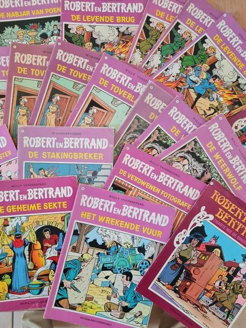 Robert en Bertrand, meerdere albums, Boeken, Stripverhalen, Gelezen, Meerdere stripboeken, Ophalen of Verzenden