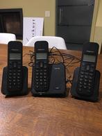 Téléphonie Twist 3 pièces, Télécoms, Téléphones fixes | Combinés & sans fil, Comme neuf, Enlèvement, 3 combinés
