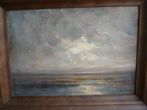 Dieudonné Jacobs 1887/1967 prachtige ingelijste gouache Bene, Antiek en Kunst, Kunst | Schilderijen | Klassiek, Ophalen of Verzenden