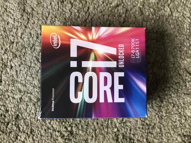 Intel i7-6700K CPU, Computers en Software, Processors, Zo goed als nieuw, 4-core, 4 Ghz of meer, Ophalen of Verzenden