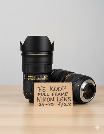 Nikon AF-S Nikkor 24-70mm f/2.8 beschikbaar voor biedingen