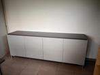 Buffetkast - grijs - 230 x 48 x 87, Ophalen, 200 cm of meer, Minder dan 100 cm, 25 tot 50 cm