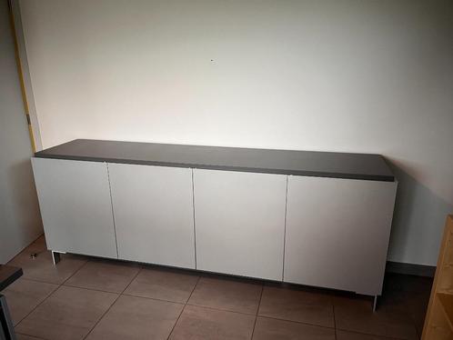 Buffetkast - grijs - 230 x 48 x 87, Huis en Inrichting, Kasten | Buffetkasten, Gebruikt, Minder dan 100 cm, 200 cm of meer, 25 tot 50 cm