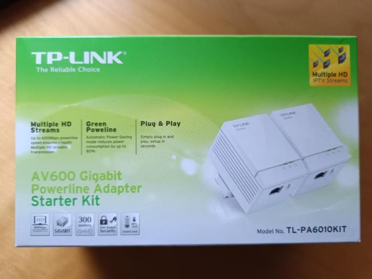 TP-Link powerlines (internet via stopcontact), Computers en Software, Powerlines, Zo goed als nieuw, Ophalen