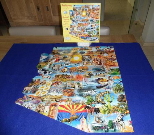 Sunsout Puzzel "Arizona" 1000 stukjes, Hobby en Vrije tijd, Denksport en Puzzels, Zo goed als nieuw, Legpuzzel, 500 t/m 1500 stukjes