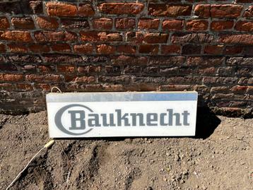 Lichtreclame bauknecht, Enlèvement
