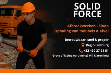 Afbraakwerken gezocht? Wij ruimen alles netjes op beschikbaar voor biedingen