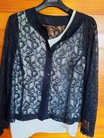 damestopje, Kleding | Dames, Topjes, Ophalen of Verzenden, Zo goed als nieuw, Maat 46/48 (XL) of groter, Zwart