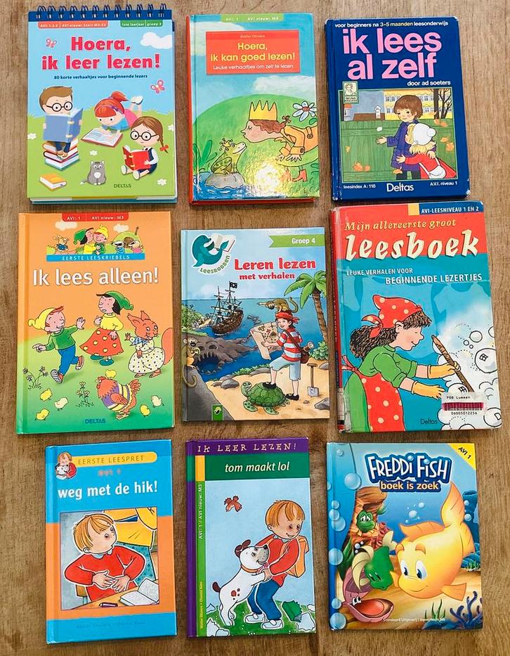 Leesboekjes voor beginnende lezers AVI e.a., Boeken, Kinderboeken | Jeugd | onder 10 jaar, Gelezen, Ophalen