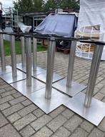 Tafelpoot horeca 12 stuks €25/stuk 73cm hoog, Ophalen of Verzenden, Zo goed als nieuw