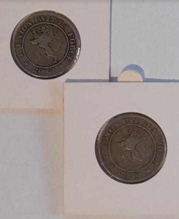 België 20 centimes, 1861 (Fine,Fine+) beschikbaar voor biedingen