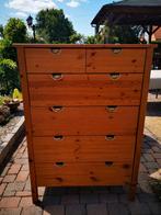 Commode en pin, Huis en Inrichting, Kasten | Ladekasten, Ophalen, Gebruikt, Grenenhout