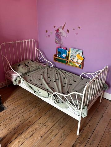 Ikea meegroeibed,  met matras en beschermer, Enlèvement, Utilisé, Matelas