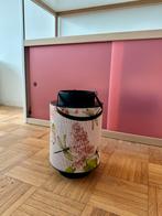 Windlicht met mooie decoratieve tekening, Enlèvement ou Envoi, Comme neuf, Noir