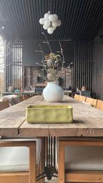 Groene bloempot, Tuin en Terras, Ophalen, Gebruikt, Balkon, Aardewerk