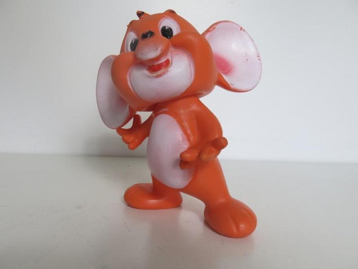 Tom & Jerry pieptoy Metro Goldwyn Mayer cartoon, Verzamelen, Poppetjes en Figuurtjes, Gebruikt, Ophalen of Verzenden