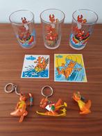 Walibi glazen, stickers en sleutelhangers, Verzamelen, Ophalen of Verzenden, Gebruikt