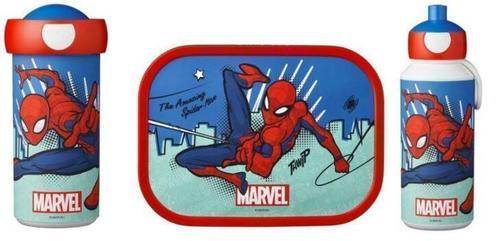 Spiderman Brooddoos, schoolbeker, pop-up beker - Mepal, Diversen, Schoolbenodigdheden, Nieuw, Ophalen of Verzenden