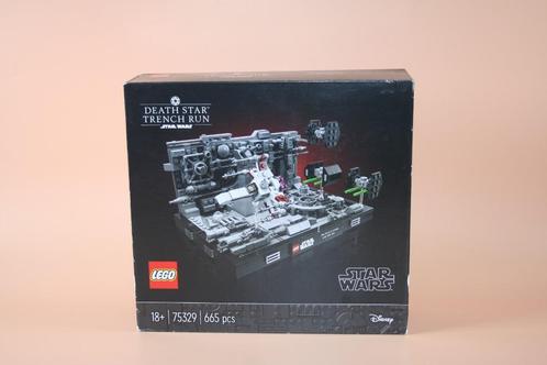 LEGO Star Wars Diorama 75329 Death Star Trench Run, Kinderen en Baby's, Speelgoed | Duplo en Lego, Nieuw, Lego, Complete set, Ophalen of Verzenden