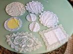 set kanten lapjes, Ophalen of Verzenden