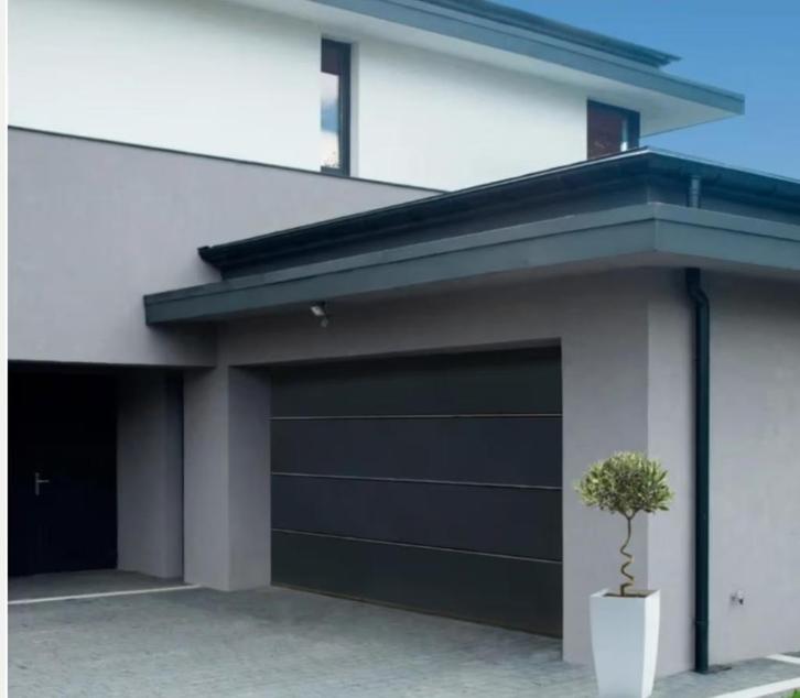 sectionale poort 200 cm B 240 cm, Doe-het-zelf en Bouw, Deuren en Vliegenramen, Ophalen