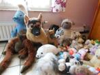 Set van enkele tientallen knuffelbeesten, Kinderen en Baby's, Speelgoed | Knuffels en Pluche, Ophalen, Gebruikt, Beer