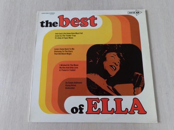 Ella Fitzgerald – The Best Of, Cd's en Dvd's, Vinyl | Jazz en Blues, Zo goed als nieuw, Jazz, 1960 tot 1980, 12 inch, Ophalen of Verzenden