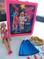Barbie  doll case met pop, Ophalen of Verzenden, Gebruikt