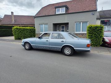 Mercedes se500 V8 245cv 1983 ancêtre 