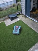 robotmaaier bosch met garage, Tuin en Terras, Ophalen, Gebruikt, Bosch, Met regensensor