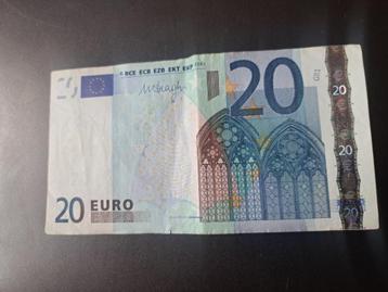 2002 Nederland 20 euro oude serie Draghi code R017 beschikbaar voor biedingen
