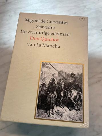 De vernuftige edelman Don Quichot van La Mancha beschikbaar voor biedingen