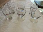 6 Filliers glazen - gratis!, Verzamelen, Ophalen, Gebruikt, Borrel- of Shotglas