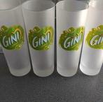4 Gini Lemon Glazen, Verzamelen, Glas en Drinkglazen, Frisdrankglas, Ophalen of Verzenden, Zo goed als nieuw