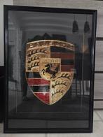 porsche logo olieverf, Antiek en Kunst, Ophalen